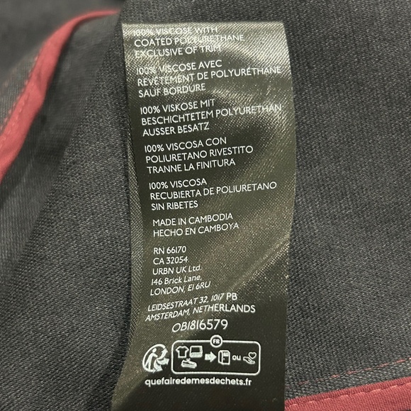 Maeve By Anthropologie The Colette Faux Leather Skirt - Picture 7 of 8